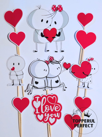 Valentines Day - Set Toppere Valentine’s Day 2