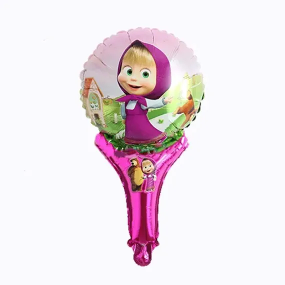 Baloane Petrecere Copii - Balon Masha si Ursul din Folie - Decoratiuni pentru Petreceri Copii si Aniversari