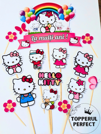 Toppere 1 an fete - Set Toppere Hello Kitty 1