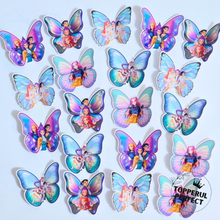 Fluturi cu Personaje - Set Fluturi cu K-Pop