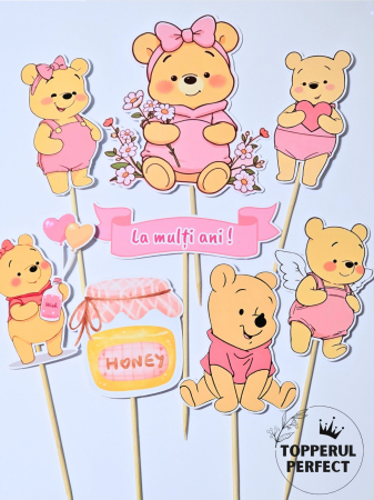 Toppere Desene Animate - Set Toppere Winnie The-Pooh Roz