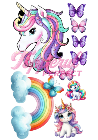 Vafe - Vafa Imprimata Unicorni