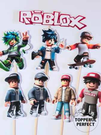 Toppere Torturi - Set Toppere Roblox 3