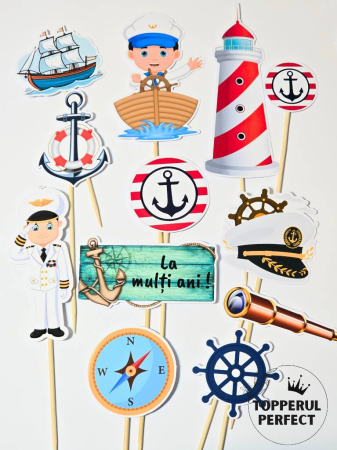 Toppere Meserii - Set Toppere Marinar