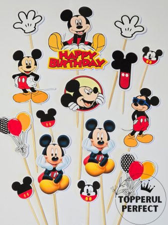 Toppere 1 an baieti - Set Toppere Mickey Mouse 2