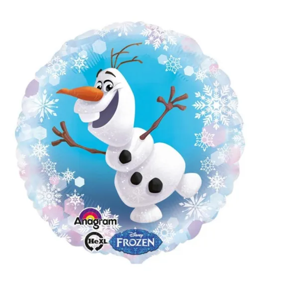 Baloane Petrecere Copii - Balon Folie Olaf Frozen - Balon pentru Petreceri Copii si Aniversari Disney Frozen