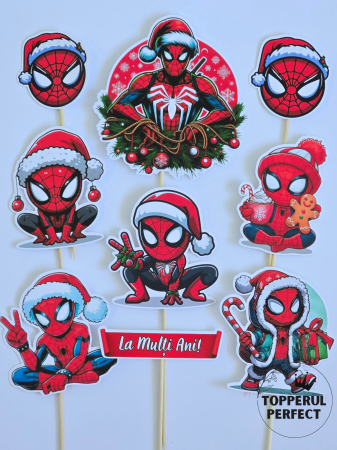 Toppere Craciun - Set Toppere Craciun Spider-Man
