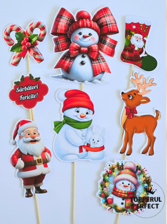 Toppere Craciun - Set Toppere Craciun 2