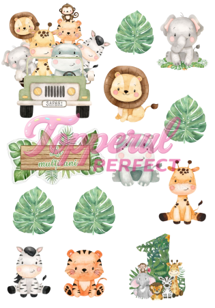 Diverse - Vafa Imprimata Animale Jungla 2