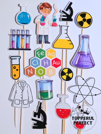 Toppere Torturi - Set Toppere Chimie