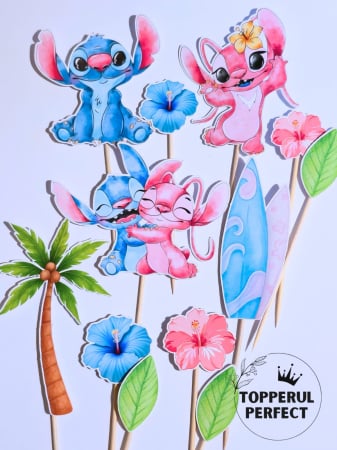 Toppere Torturi - Set Toppere Stitch + Angela