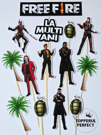 Toppere Baieti - Set Toppere FreeFire