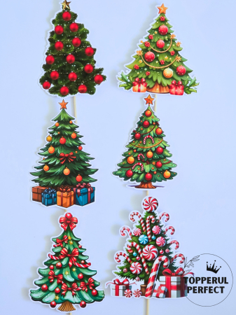 Toppere Craciun - Set Toppere Craciun Brazi