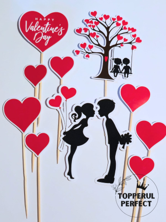Valentines Day - Set Toppere Valentine’s Day Copac