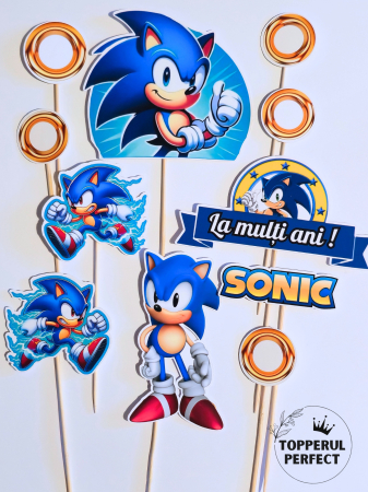 Toppere 1 an baieti - Set Toppere Sonic 1