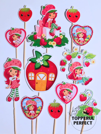 Toppere Desene Animate - Set Toppere Capsunica