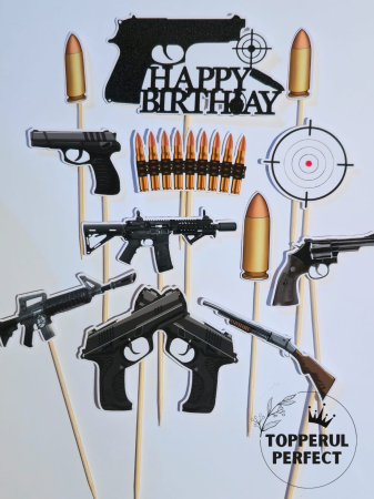 Toppere Torturi - Set Toppere Pistoale