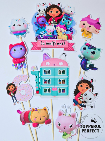 Toppere Desene Animate - Set Toppere Gabby's Dollhouse