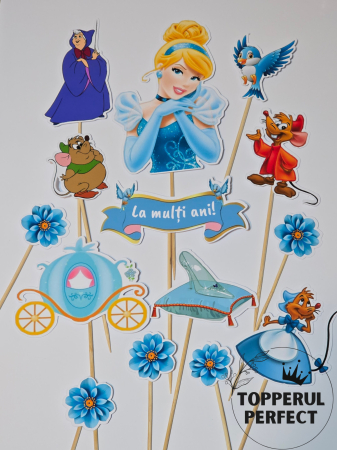 Toppere Printese - Set Toppere Printesa Cenusareasa