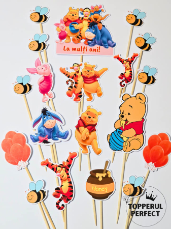 Toppere Animale - Set Toppere Winnie The-Pooh