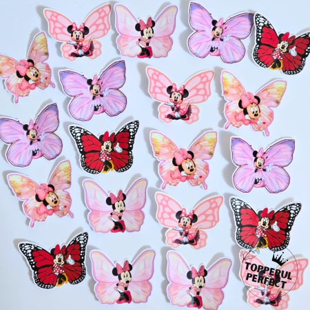 Fluturi cu Personaje - Set Fluturi Minnie Mouse