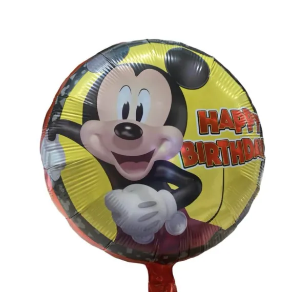 Articole Petrecere - Baloane Mickey Mouse din Folie - Decoratiuni pentru Petreceri Copii si Aniversari Disney