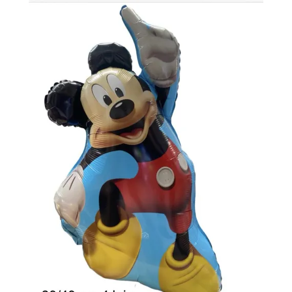 Articole Petrecere - Baloane Mickey Mouse din Folie - Decoratiuni pentru Petreceri Copii si Aniversari Disney