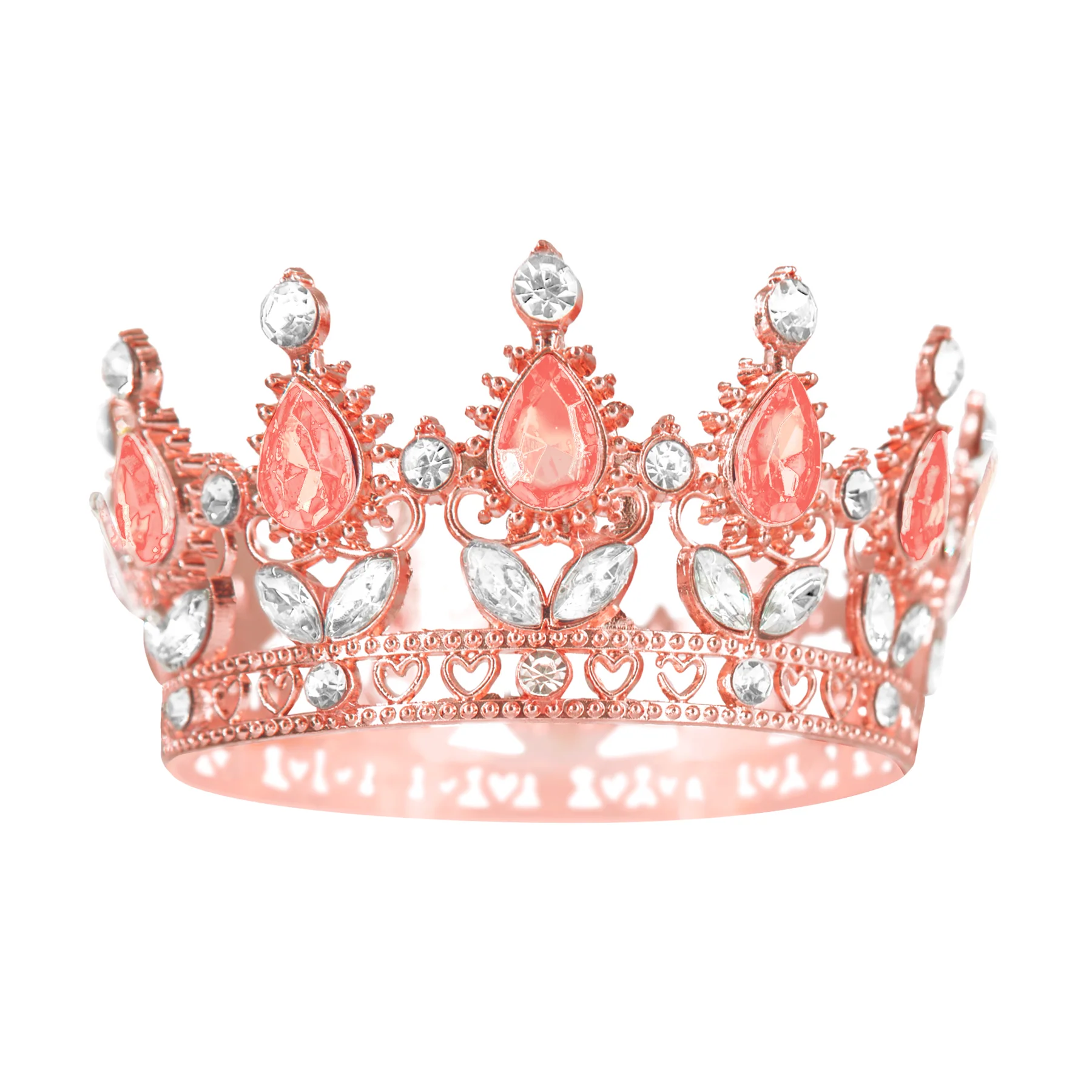 CORONITE - Coronita Tort Rose Gold 10 cm - Decoratiuni si Accesorii Tort