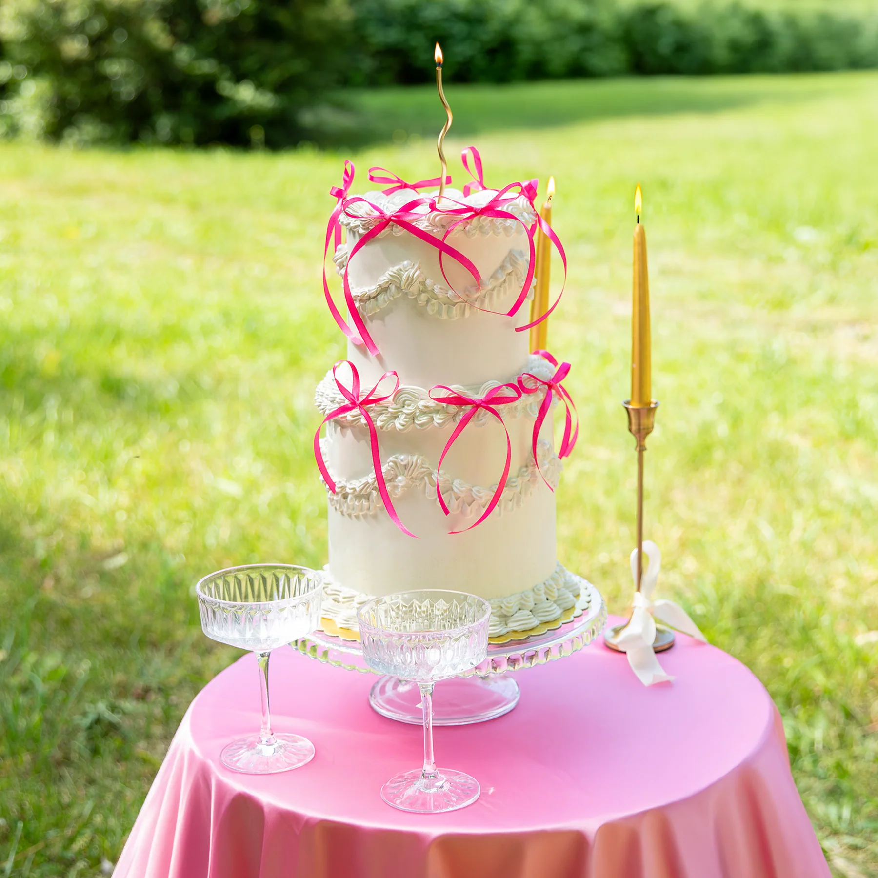FUNDITE TORT - Set 10 Fundite MAGENTA pentru Decor Tort | Decoratiuni Elegante pentru Tort si Candy Bar