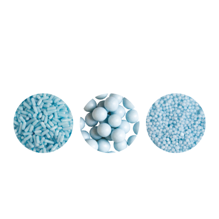 SPRINKLES - SET Perle de zahar - ALBASTRU DESCHIS PERLAT 85 G - DECORA [1]