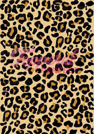 Diverse - Vafa Comestibila pentru Tort Animal Print Leopard - Decor Tort