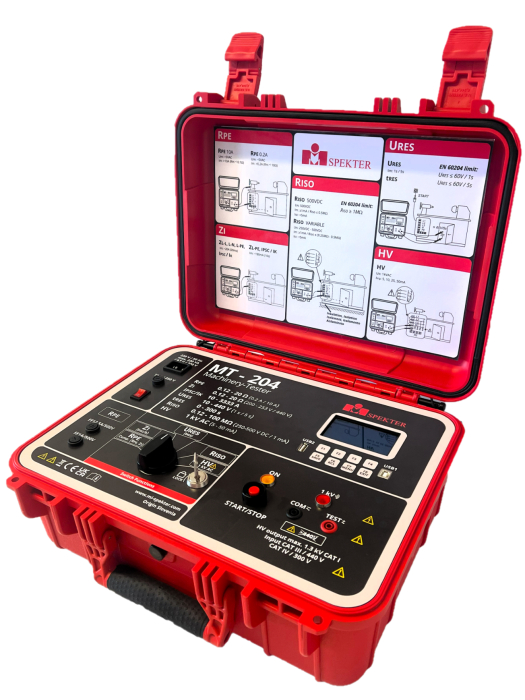 MT-204  Tester de electrosecuritate multifunctional [2]