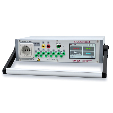Testere medicale - GM-800 - Tester electrosecuritate echipamente medicale