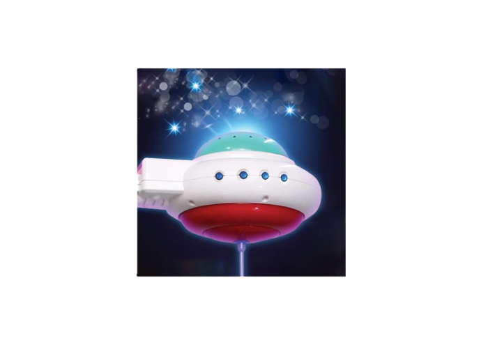 Carusel muzical pentru pătuț – Proiecție stele colorate, 8 cântece de leagăn, multicolor [2]