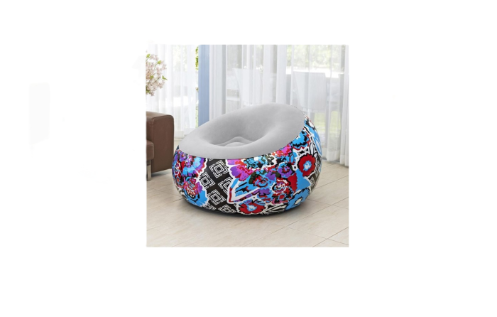 fotoliu-gonflabil-floral-catifea-112x112x66cm-multicolor [2]