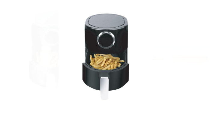 Air Fryer 4.5L Negru Ecran Digital – Friteuza Fara Ulei 1300W [2]