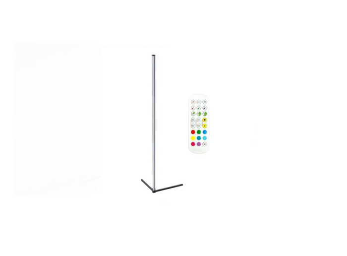 Lampa de Podea LED RGB 10W cu Baza Functie de Redare Muzica & Telecomanda 28x2.3x140cm [3]