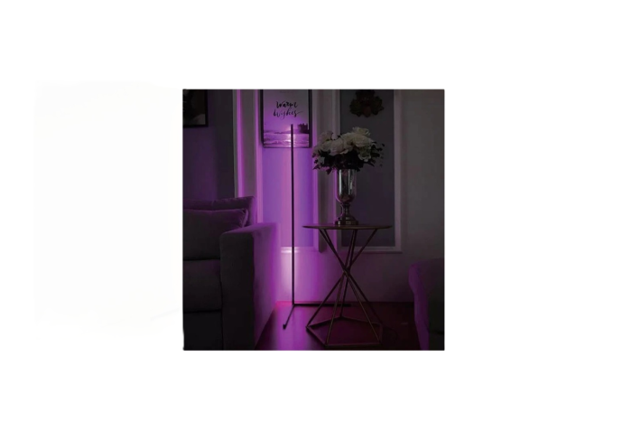 Lampa de Podea LED RGB 10W cu Baza Functie de Redare Muzica & Telecomanda 28x2.3x140cm [4]