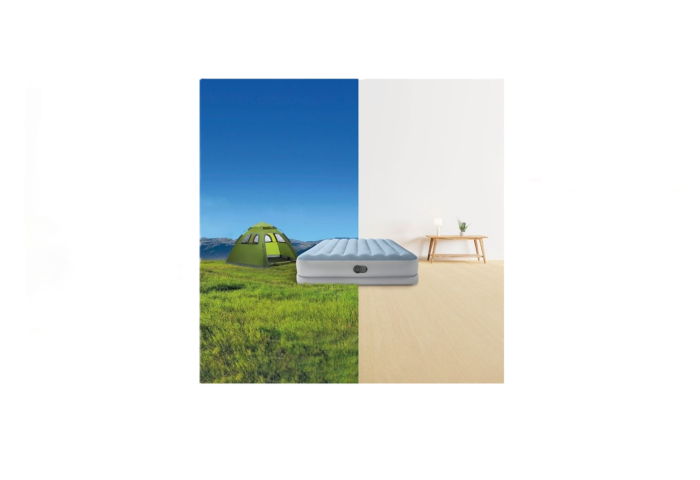 Saltea Gonflabila Dubla INTEX cu Pompa Electrica 203x152x36 cm – Confort si Stabilitate [4]