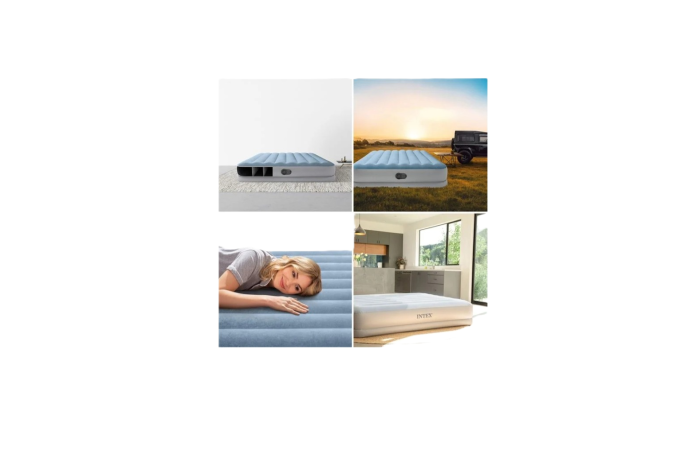 Saltea Gonflabila Dubla INTEX cu Pompa Electrica 203x152x36 cm – Confort si Stabilitate [3]