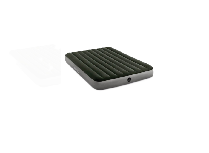 Saltea Gonflabilă Intex 2 Persoane – Pompa Incorporata, Gri, Confort Rapid [2]