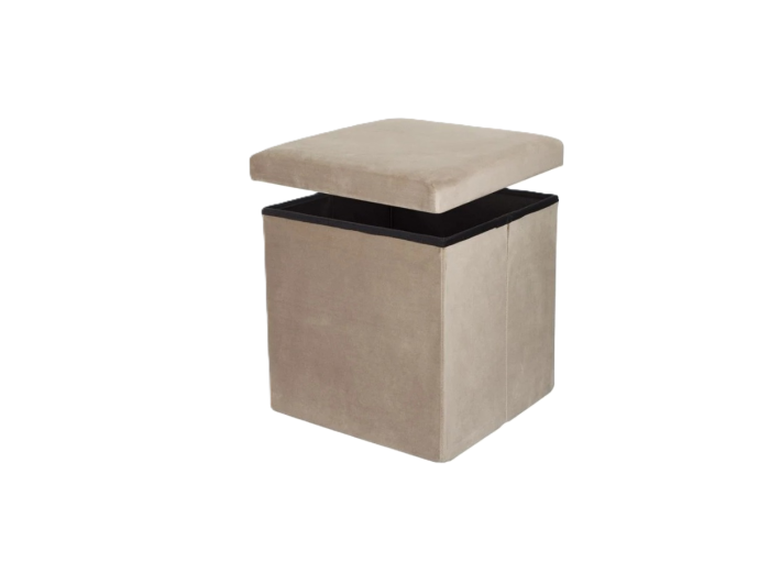 taburet-velvet-taupe-depozitare-38x38x38cm [2]