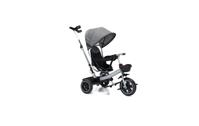 Tricicleta-3in1-YUPY-gri-cu-scaun-rotativ [4]