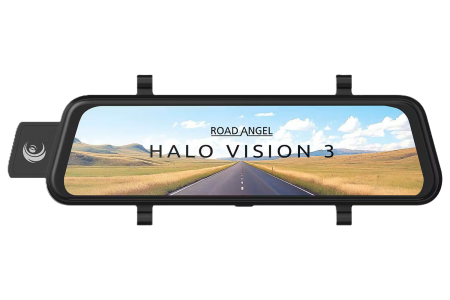 Camere auto DVR - Camera auto duala 4K Road Angel Halo Vision 3 cu ecran 10 inch WiFi