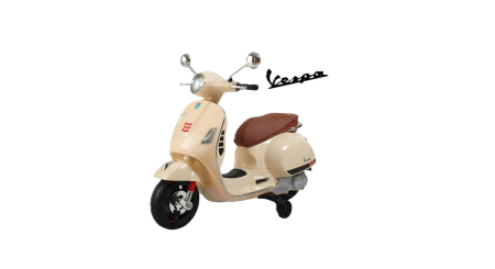 Masinute si vehicule pentru copii - motocicleta-electrica-6v-bej-maro-copii