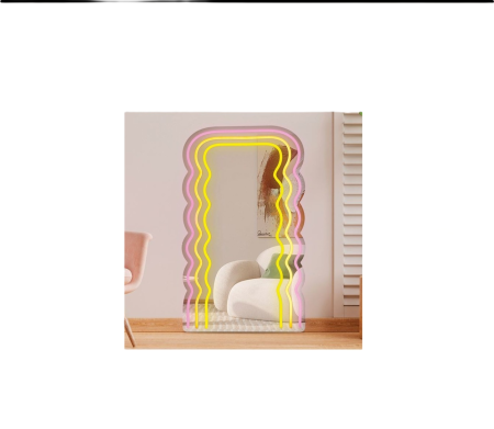 Oglinzi - oglinda-dreptunghiulara-cu-led-neon-5w