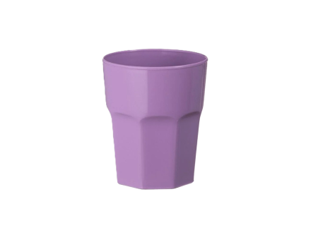 Pahare - Pahar din plastic mov 330ml - pahar reutilizabil bucatarie