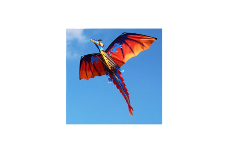 Zmeie si jucarii zburatoare - zmeu-dinozaur-3d-tebnaild-140x120x10-cm-multicolor