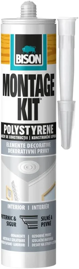 Adeziv pentru polistiren BISON Montage Kit Polystyrene, 470g [1]