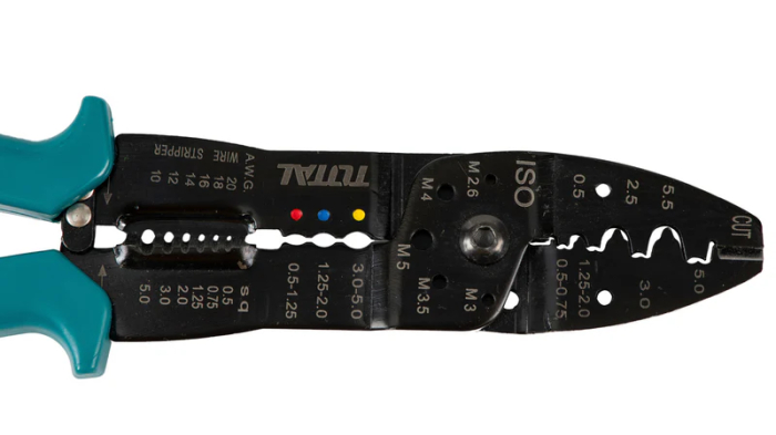 Cleste pentru dezizolare si srtizare cabluri Total 10/254mm [2]